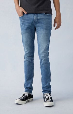 Eco High Stretch Indigo Skinny Jeans image number 1
