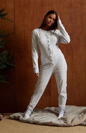 By PacSun Snow Day Onesie image number 1