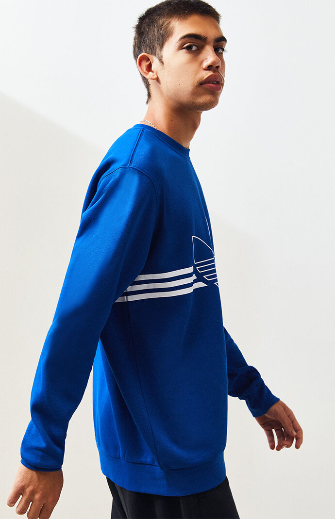 adidas outline crew sweat
