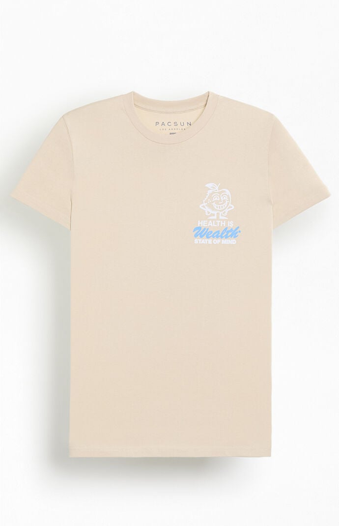 Pacsun Health Is Wealth T-Shirt
