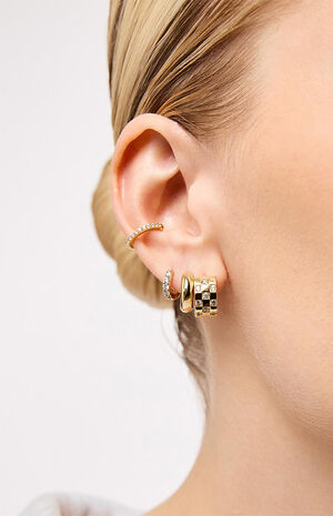 Eden Small Hoop Earrings image number 2
