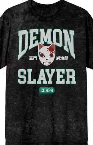Demon Slayer Tanjiro Fox T-Shirt image number 2
