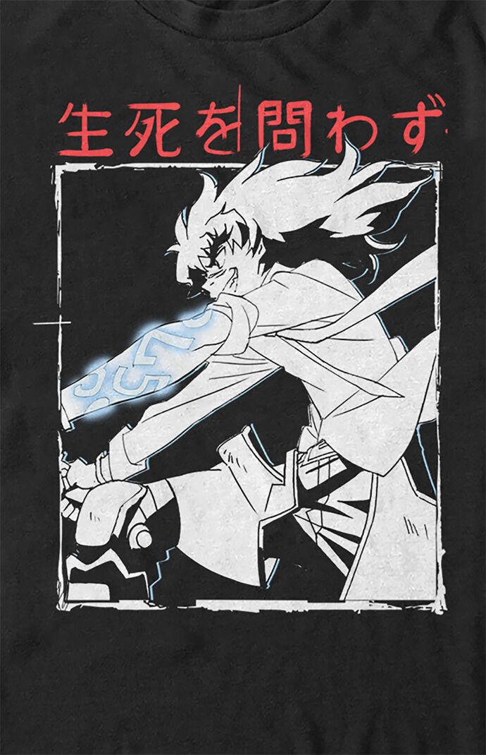 Cannon Busters Kanji Text T-Shirt
