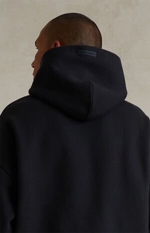 Jet Black '90s Fit Fleece Hoodie image number 5