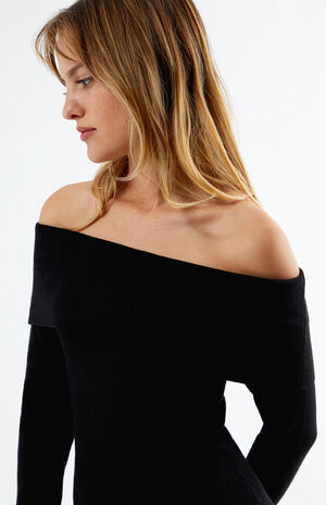 Off-The-Shoulder Mini Dress image number 2