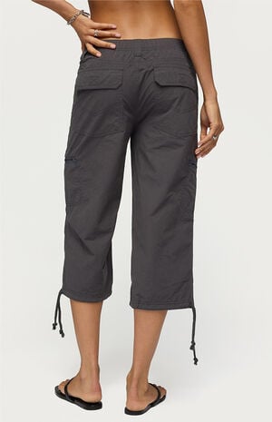 Lilith Cargo Capri Pants image number 3