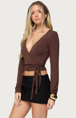 Malenna Wrap Top image number 2