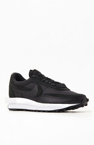 sacai black waffle