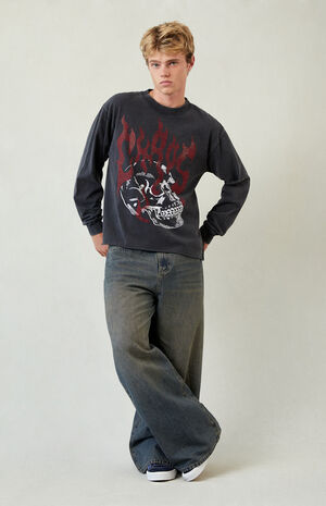 Ryder Ultra Baggy Jeans Dark Blue Tinted image number 1