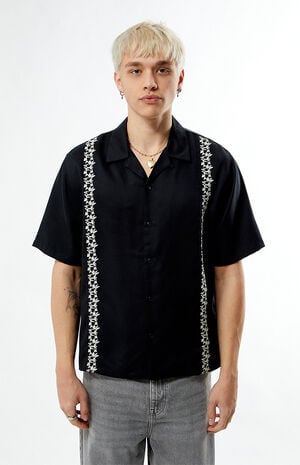 Resort Graphic Oversized Camp Shirt