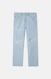 Bob Destructed Bleached Denim Jeans Bob Destructed Bleached Denim Jeans image number null