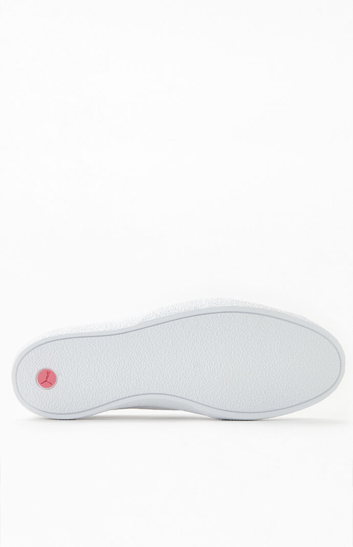 Love White Canvas Sneakers