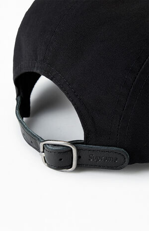 Black Washed Chino Twill Camp Hat image number 6