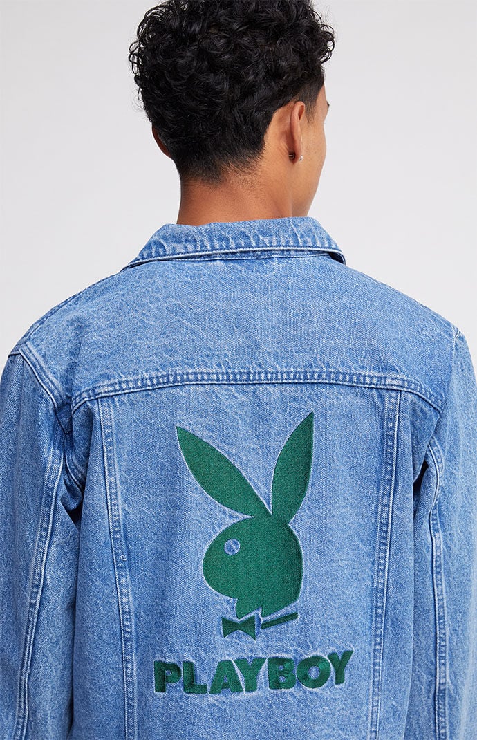 Playboy By PacSun Denim Trucker Jacket PacSun