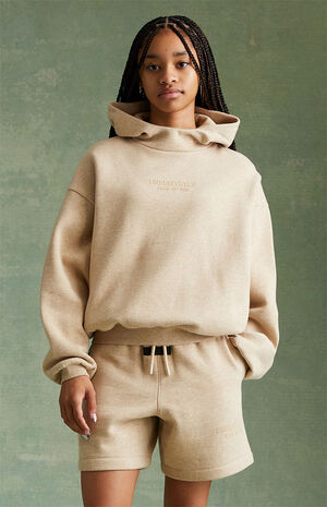 Essentials Gold Heather Hoodie image number 1