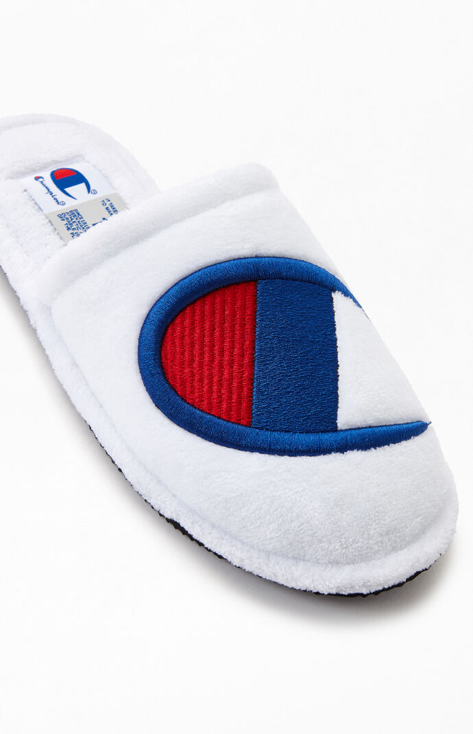 White Sleepover Slippers