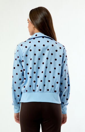 Blue Satin Firebird Track Jacket image number 4