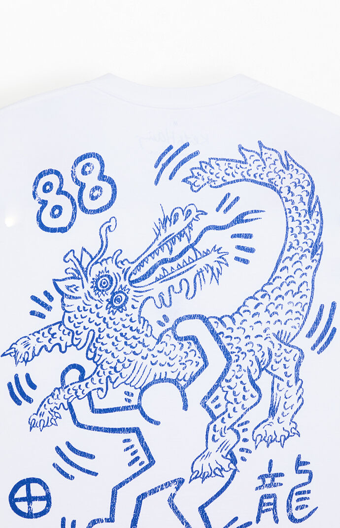 Keith Haring Dragon and Man T-Shirt