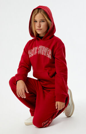 Red Pacific Sunwear Hoodie image number 1