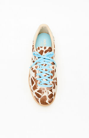 Women's Animal Print Handball Spezial Sneakers image number 5