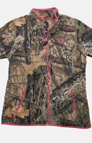 2000s Camo Fleece Jacket image number 2