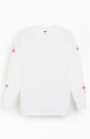 Tribal Rose Long Sleeve T-Shirt image number 1