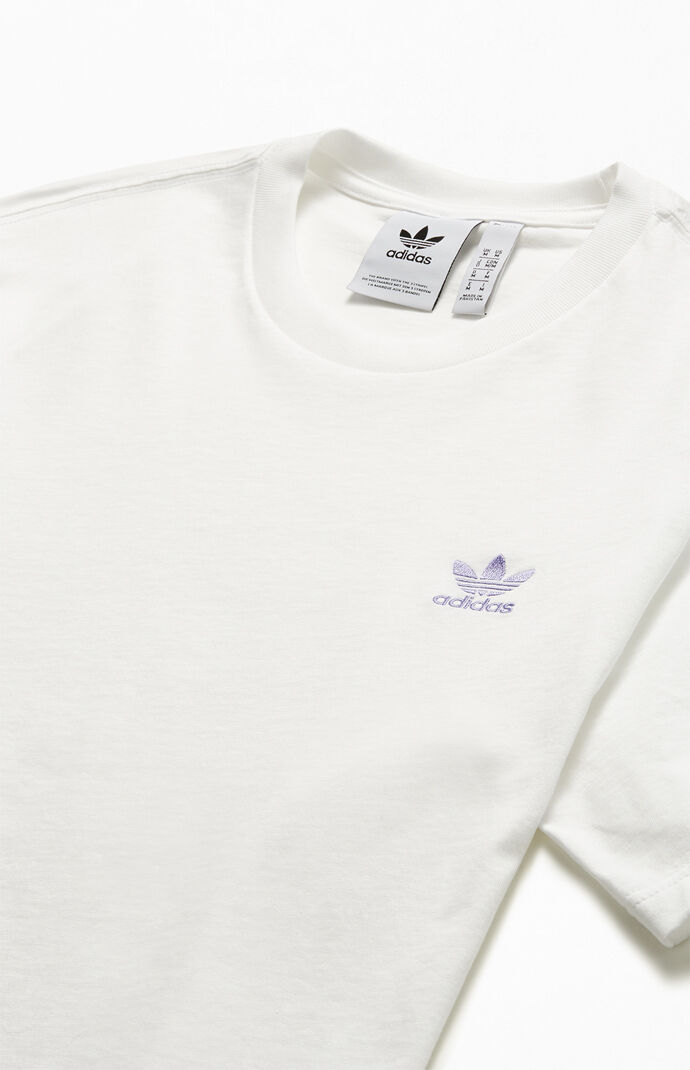 White & Purple Essential T-Shirt