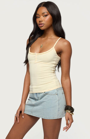 Oksana Henley Tank Top image number 2