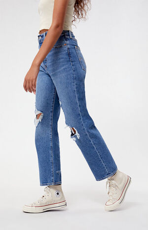 Ribcage Straight Ankle Jeans image number 3