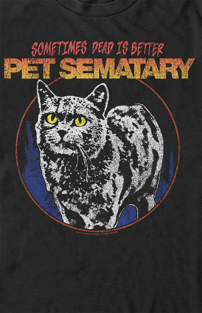 Cat Poster Pet Sematary T-Shirt