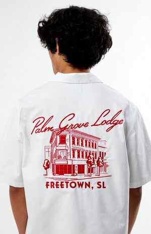 Palm Grove Lodge Oversized Resort Camp Shirt image number 2