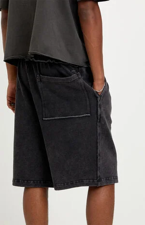 Morgan Fleece Baggy Shorts image number 5
