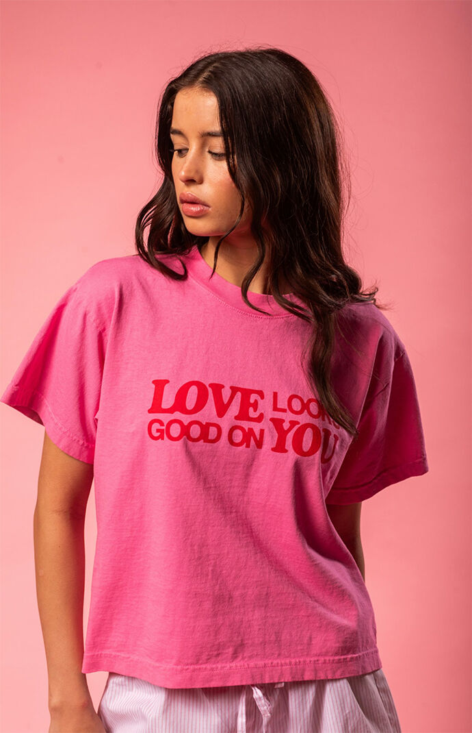 LONELY GHOST Love Looks Good On You T-Shirt
