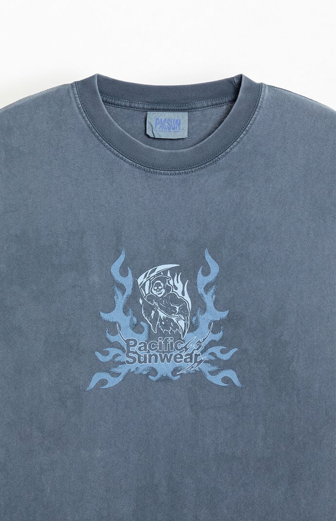 Pacsun Reaper Flame T-Shirt
