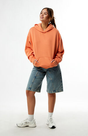 Ultra Soft Fleece Core Washed Oversized Hoodie image number 5
