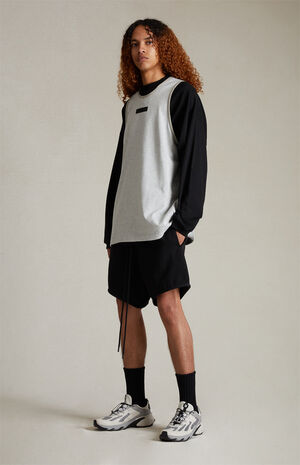 Light Heather Grey Heavy Tank Top image number 5