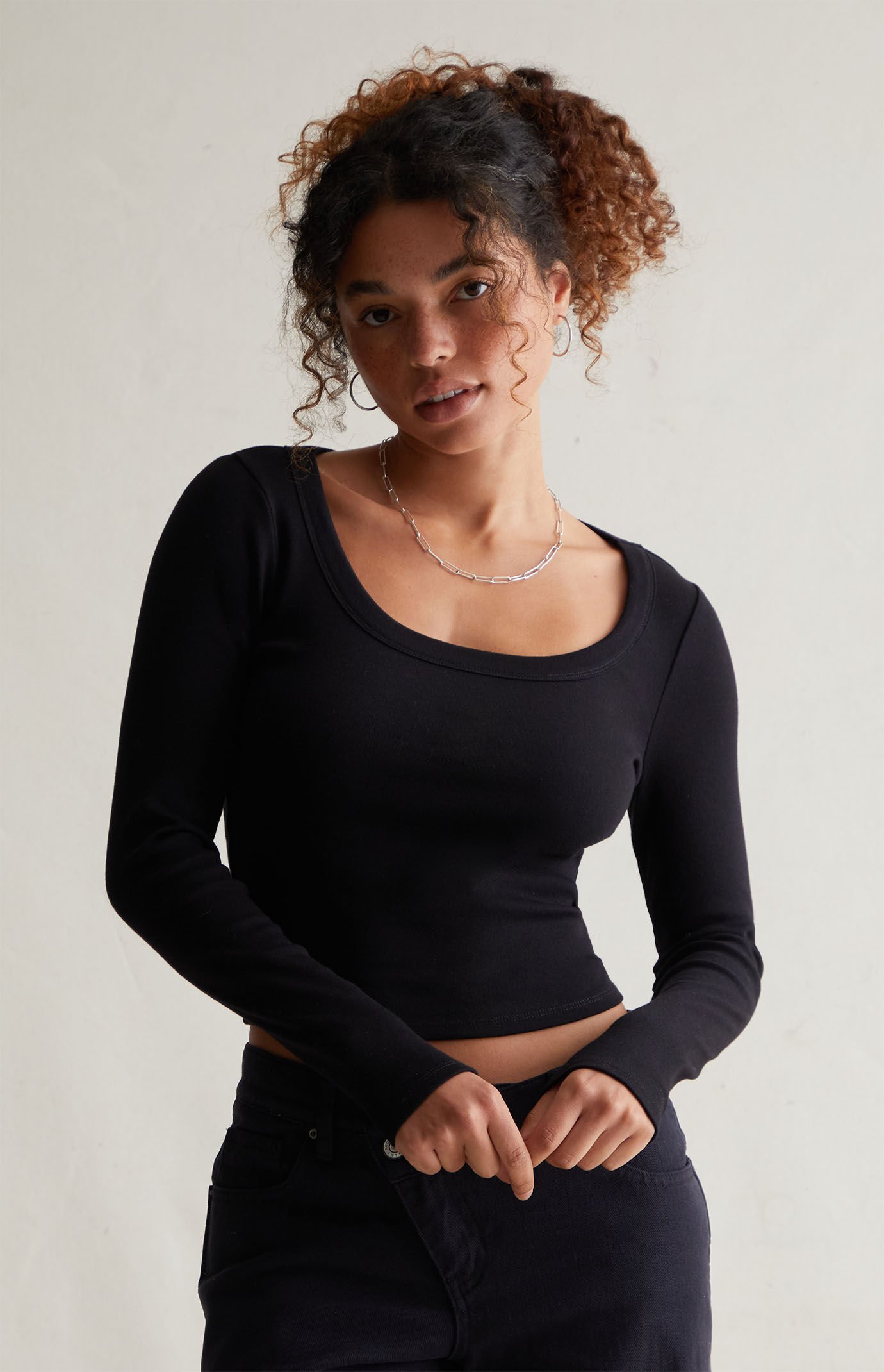 Est. PAC 1980 Serenity Scoop Long Sleeve Top | PacSun