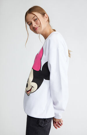 Jumbo Mickey & Minnie Crew Neck Sweatshirt image number 3