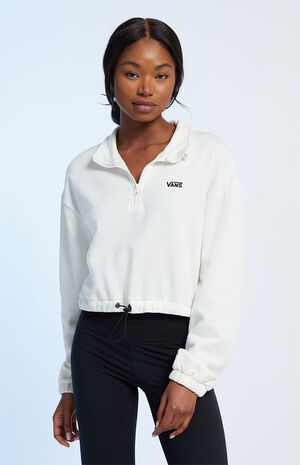 Left Chest Half Zip Fleece Sweatshirt image number 1