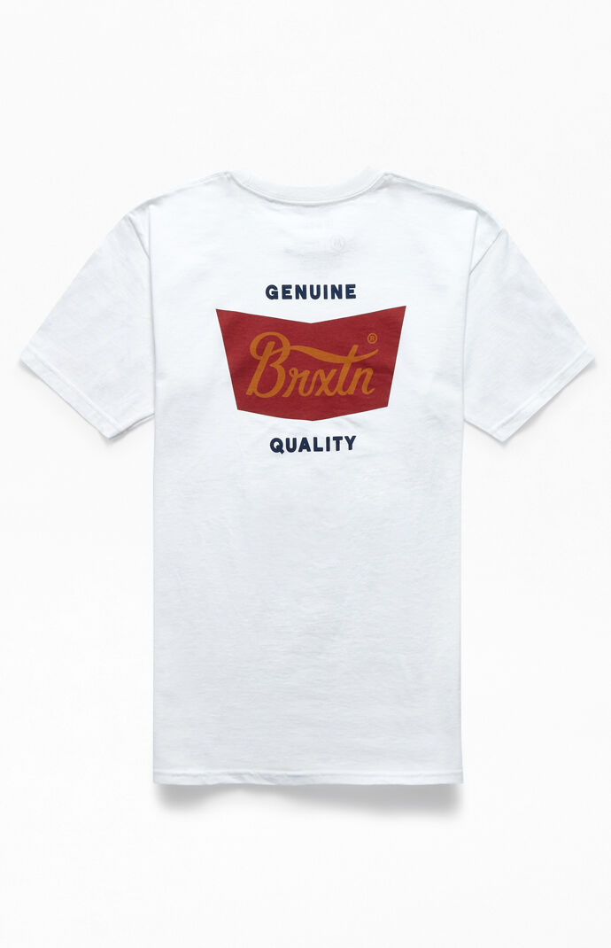 White Stith T-Shirt