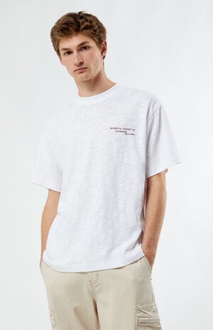 White Local Knit T-Shirt