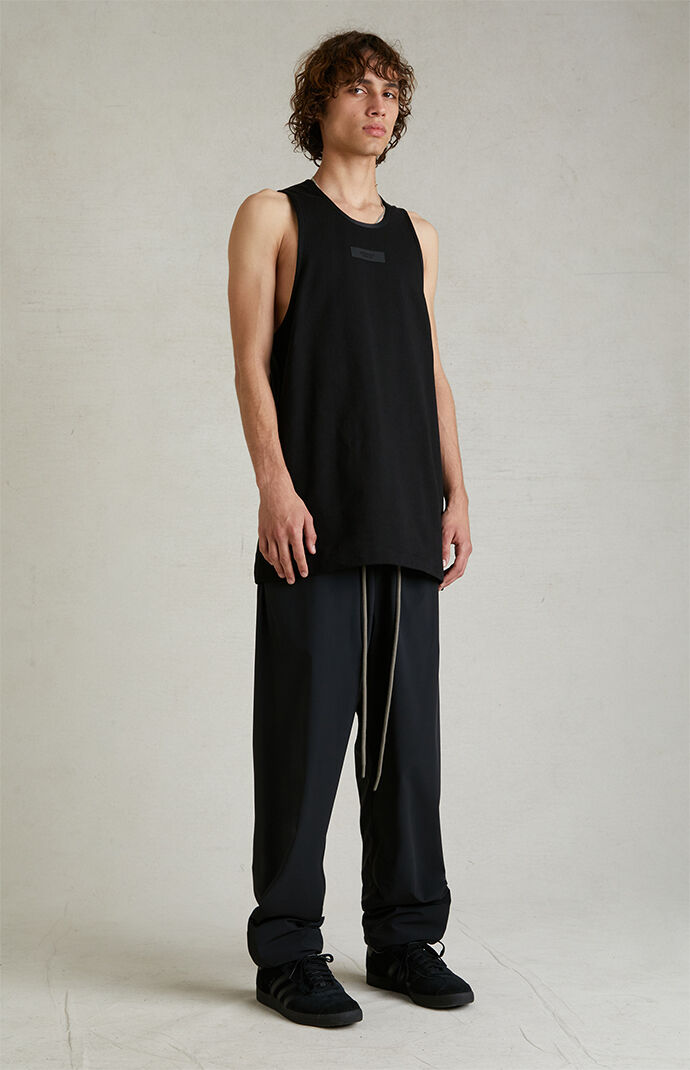Fear of God Essentials Black Heavy Tank Top | PacSun