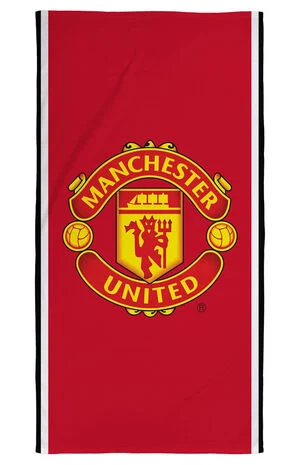 Manchester United FC Official Soccer Club Design Towel image number 1