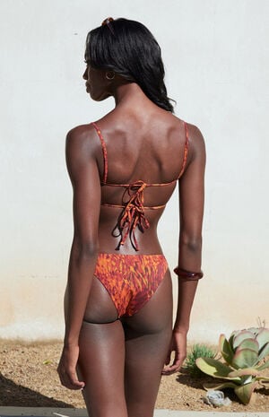 Brown Melea Braided Bralette Bikini Top image number 5