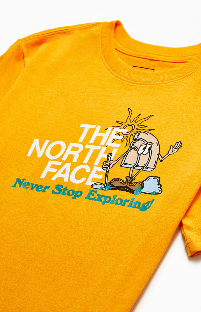 Kids Gold Graphic T-Shirt | PacSun