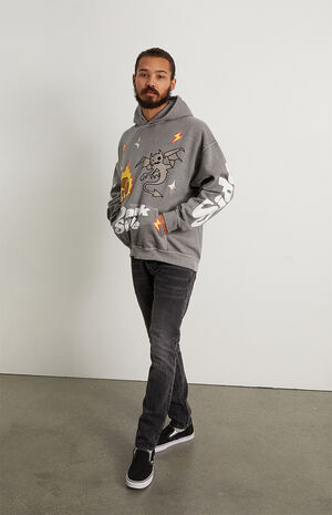 Dark Side Graphic Hoodie image number 4