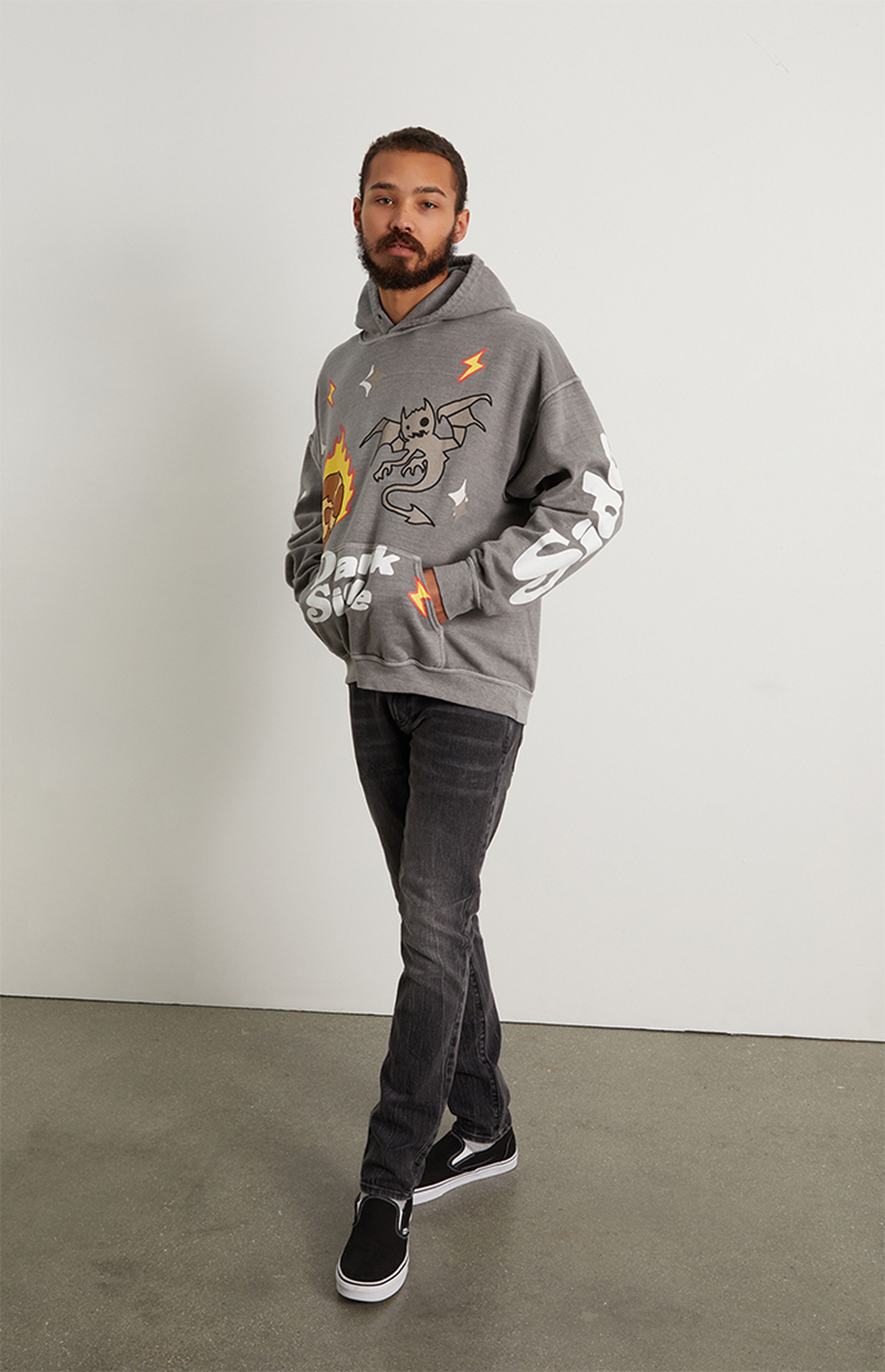 PacSun Dark Side Graphic Hoodie PacSun