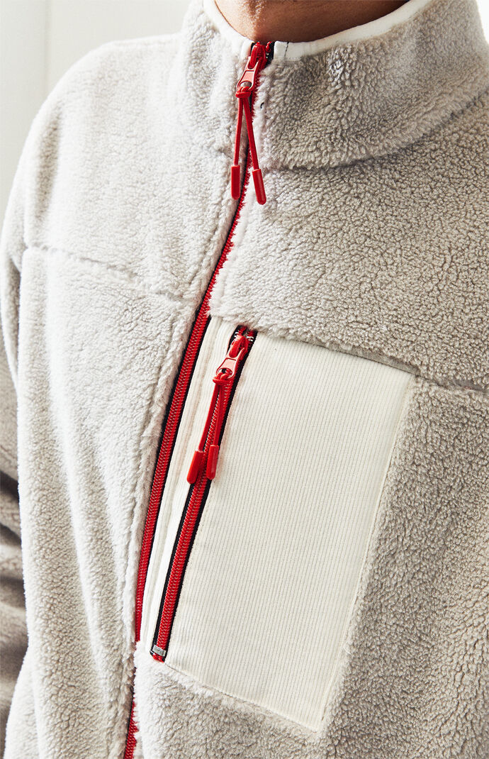 Full Zip Sherpa Jacket