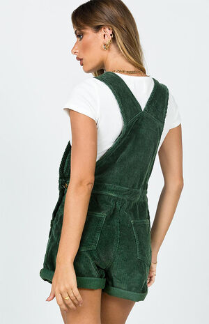 Kacey Corduroy Short Overalls image number 5