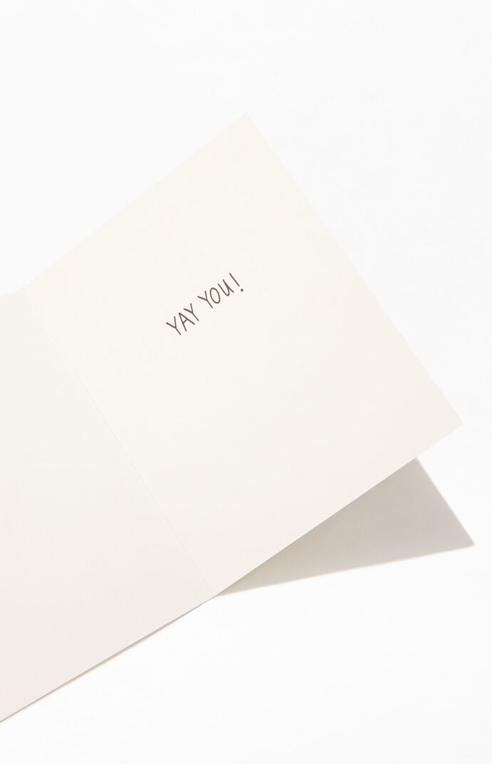 Yay Birthdays Greeting Card